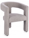 Arabella spisebordsstol i polyester H75 cm - Grå
