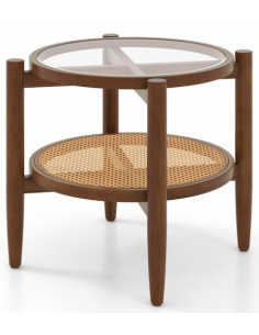 Sidebord i akacietræ,...