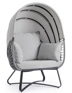 Havestol i aluminium og...