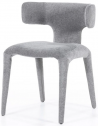Dave spisebordsstol i polyester H78,5 cm - Lys antracit