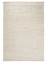 Takara tæppe i 90% uld og 10% polyester 230 x 160 cm - Elfenbenshvid meleret