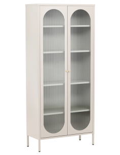 Lima vitrineskab i stål og... 2