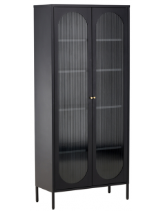 Lima vitrineskab i stål og... 2