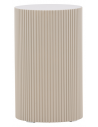 Lenox sidebord i mdf H50 x Ø30,5 cm - Beige