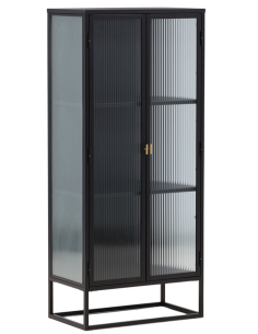 Gari vitrineskab i stål og... 2