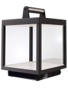 Lacertae inden-/udendørs trådløs bordlampe H26,7 cm 5W LED - Mørkegrå