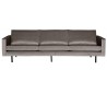 Rodeo 3-personers sofa i velour B277 cm - Taupe