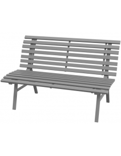 Havebænk i aluminium B123...