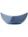 Axya fritstående badekar 180 x 80 cm i ResiCast - Blue Wave