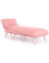 Diabla Valentina solseng i stål og tekstil 164 x 63 cm - Pink/Pink