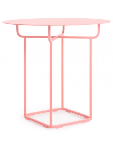 Billede af Diabla Grill havebord i aluminium H73 x Ø80 cm - Pink