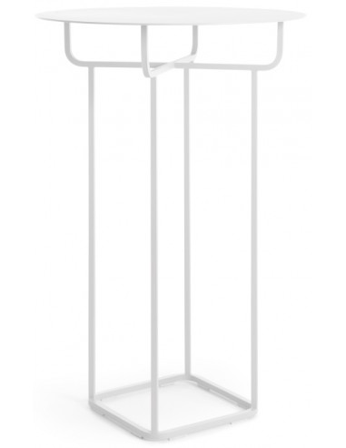 Billede af Diabla Grill bar havebord i aluminium H101 x Ø74 cm - Grå