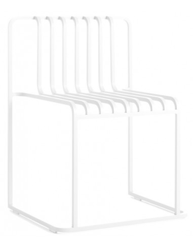 Billede af Diabla Grill havestol i aluminium H77 cm - Hvid