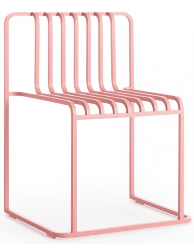 Billede af Diabla Grill havestol i aluminium H77 cm - Pink