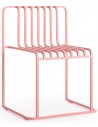 Diabla Grill havestol i aluminium H77 cm - Pink