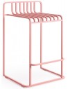 Diabla Grill bar havestol i aluminium H83 cm - Pink