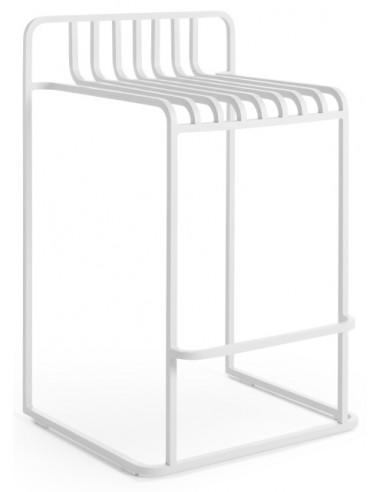 Billede af Diabla Grill bar havestol i aluminium H83 cm - Grå