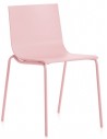 Diabla Vent havestol i stål og polyurethan H78 cm - Pink