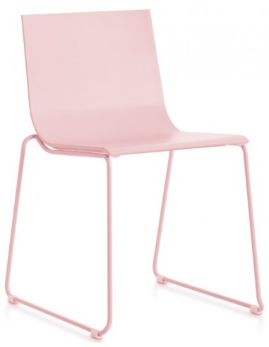 Billede af Diabla Vent havestol i stål og polyurethan H78 cm - Pink