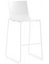 Diabla Vent bar havestol i stål og polyurethan H105 cm - Hvid