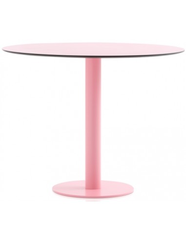 Billede af Diabla Mona havebord i stål og phenolic kunststof H72 x Ø90 cm - Pink