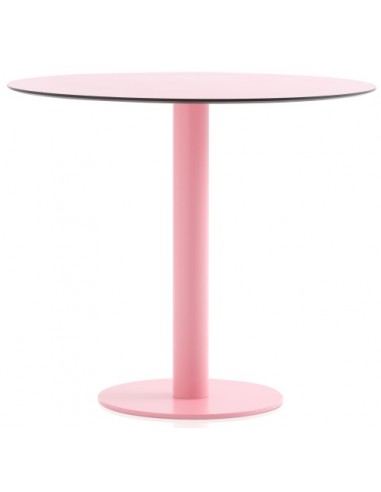Billede af Diabla Mona havebord i stål og phenolic kunststof H72 x Ø70 cm - Pink