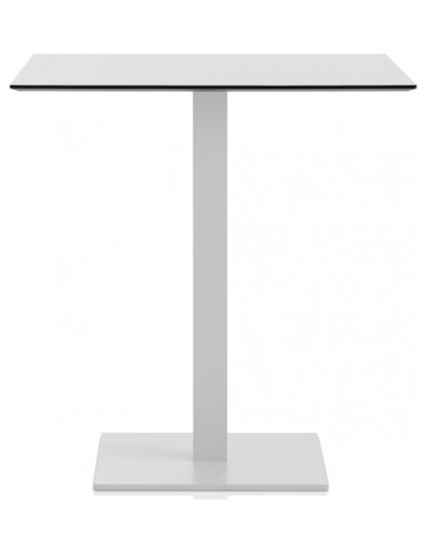 Billede af Diabla Mona havebord i stål og phenolic kunststof H72 x B70 x D70 cm - Grå