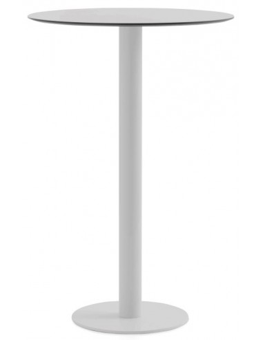 Billede af Diabla Mona bar havebord i stål og phenolic kunststof H105 x Ø70 cm - Grå