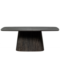Spisebord 200 brun træ moderne 2
