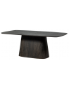 Leah spisebord i MDF 200 x 105 cm - Mørkebrun