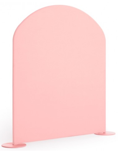 Se Diabla CALCETÍN Afskærmning i stål og tekstil H159 x B162 cm - Pink/Pink hos Lepong.dk