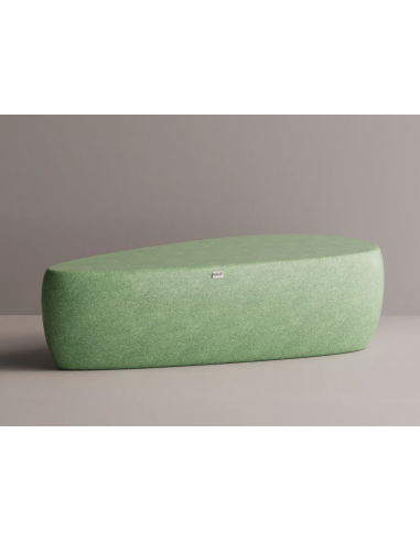 Billede af Kronus sofabord i letbeton H45 x B146 x D99 cm - Grøn terrazzo