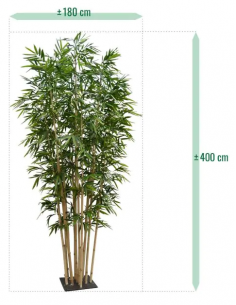 Stor kunstig Bambus H400 cm 2