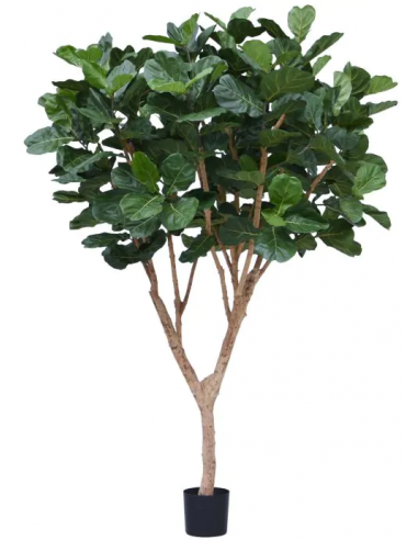 Stort kunstigt Lyratatræ H300 cm - Grøn