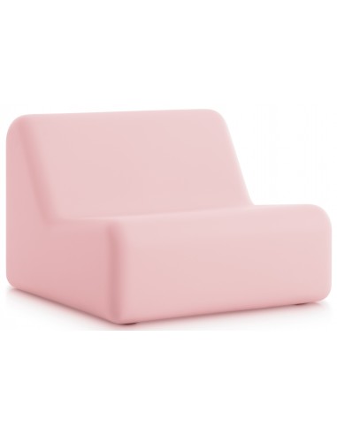 Se Diabla loungestol i genanvendt polyurethan 80 x 80 cm - Pink hos Lepong.dk