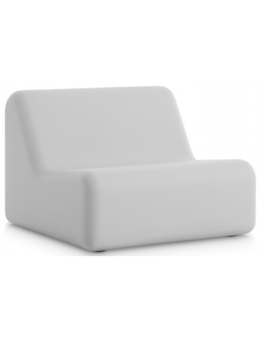 Billede af Diabla loungestol i genanvendt polyurethan 80 x 80 cm - Grå