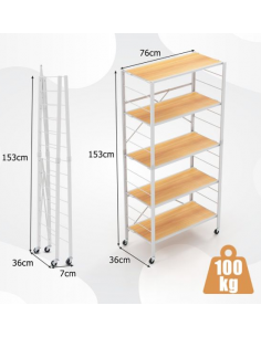 Sammenklappelig reol i... 2