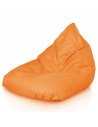 BERMUDA Udendørs sækkestol i polyester og polystyrene 115 x 90 cm - Orange