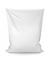 XXL Udendørs sækkestol i polyester og polystyrene 175 x 135 cm - Hvid