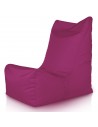 Distinto udendørs sækkestol i polyester og polystyrene 82 x 62 cm - Fuchsia