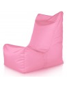 Distinto udendørs sækkestol i polyester og polystyrene 82 x 62 cm - Lys pink