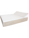 Dobbelt solseng i Memory Foam og Polyethylene 180 x 160 cm - Geometric beige