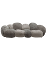 Lush 3-personers sofa i plys polyester B233 x D109 cm - Taupe mix