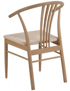 spisebordsstole træ armlæn 2