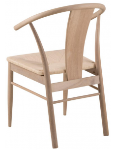 Jan spisebordsstol i egetræ... 2