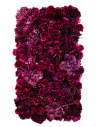American Dream Plantevæg med kunstige roser 100 x 50 cm