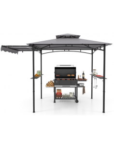 Grill pavillon med vippetag...