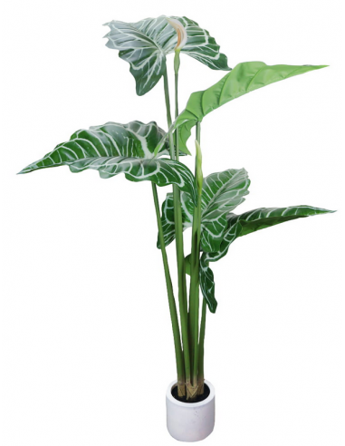 Kunstig Alocasia plante H170 cm - Grøn