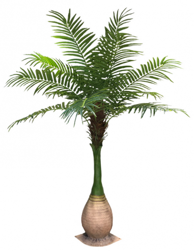 Kunstig Dypsis palme H250 cm - Brun/Grøn