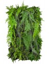 Fern Cascade Plantevæg med kunstige planter 100 x 50 cm